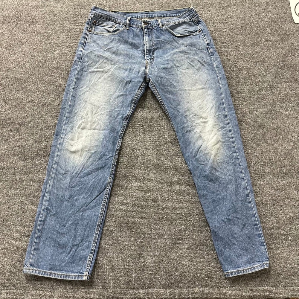 Levi's Jeans Mens Size 36x32 Blue 541 Athletic Taper Light Wash Stretch Denim